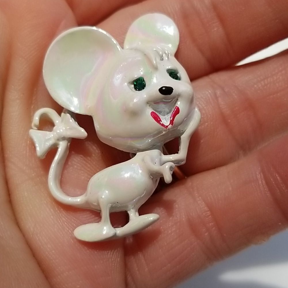 Vntg: Gerry's Figural Mouse Pin